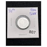 1/10th Fine Silver Coin