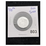 1/10th Fine Silver Coin