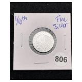 1/10th Fine Silver Coin