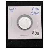 1/10th Fine Silver Coin