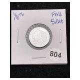 1/10th Fine Silver Coin