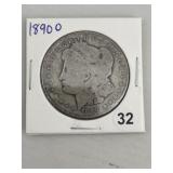 1890 O Morgan Silver Dollar Coin