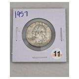 1957 Washington Quarter Silver Coin