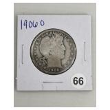 1906 O Barber Half Dollar Silver Coin