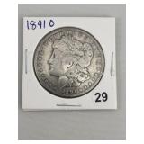 1891 O Morgan Silver Dollar Coin