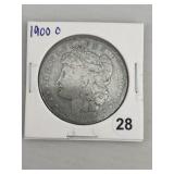 1900 O Morgan Silver Dollar Coin