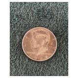 1967 Kennedy Half Dollar Silver Coin