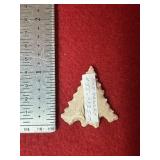 Fox Valley Indian Artifact Arrowhead