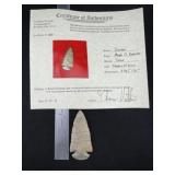 Dovetail with Thomas Matthews COA from Meade Count