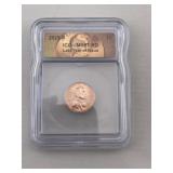 2025 ICG MS67 Last Year of Issue Penny Coin
