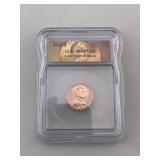 2025 ICG MS67 Last Year of Issue Penny Coin