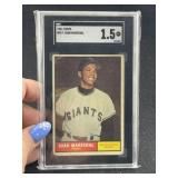 1961 Topps Juan Marichal Baseball Card