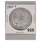 1880 O Morgan Silver Dollar Coin