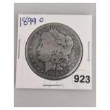 1899 O Morgan Silver Dollar Coin