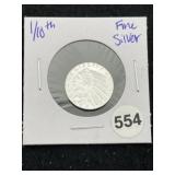 1/10th Fine Silver Coin