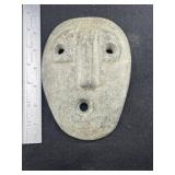 Stone Mask Indian Artifact Arrowhead