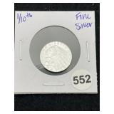 1/10th Fine Silver Coin