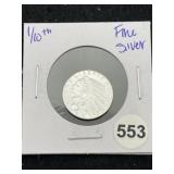 1/10th Fine Silver Coin