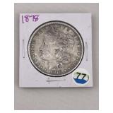 1878 Morgan Silver Dollar Coin