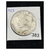 1923 Peace Silver Dollar Coin