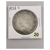 1923 Peace Silver Dollar Coin