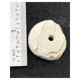 Shell Bead Indian Artifact Arrowhead