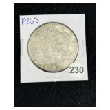 1926 S Peace Silver Dollar Coin