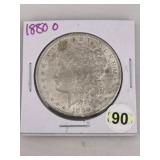 1880 O Morgan Silver Dollar Coin