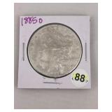 1885 O Morgan Silver Dollar Coin
