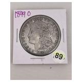 1899 O Morgan Silver Dollar Coin