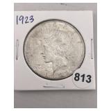 1923 Peace Silver Dollar Coin