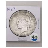 1923 Peace Silver Dollar Coin
