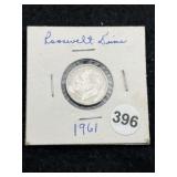1961 Roosevelt Dime Coin