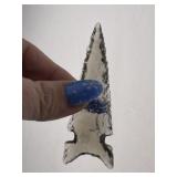 Glass Arrow Point Indian Artifact Arrowhead