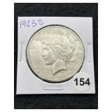 1923 S Peace Silver Dollar Coin