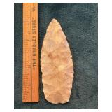 Texas Point Indian Artifact Arrowhead