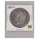 1880 O Morgan Silver Dollar Coin