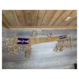 Beaded Gun Scabbard Indian Artifact Arrowhead