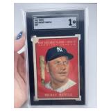 1961 Topps Mickey Mantle Baseball Card
