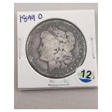 1899 O Morgan Silver Dollar Coin