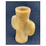 Quartz Bannerstone Indian Artifact Arrowhead