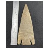 Tussinger Indian Artifact Arrowhead