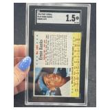 1963 Post Cereal Ernie Banks Baseball Card