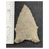 Dalton Indian Artifact Arrowhead