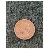 1953 Washington Quarter Coin