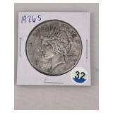 1926 S Peace Silver Dollar Coin