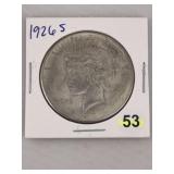 1926 S Peace Silver Dollar Coin