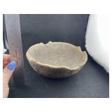 Mississippian Bowl broken & glued Indian Artifact