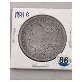 1891 O Morgan Silver Dollar Coin