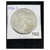 1926 S Peace Silver Dollar Coin